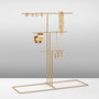 Aberto Design TK-006 Organizador de Joyero de Metal Dorado